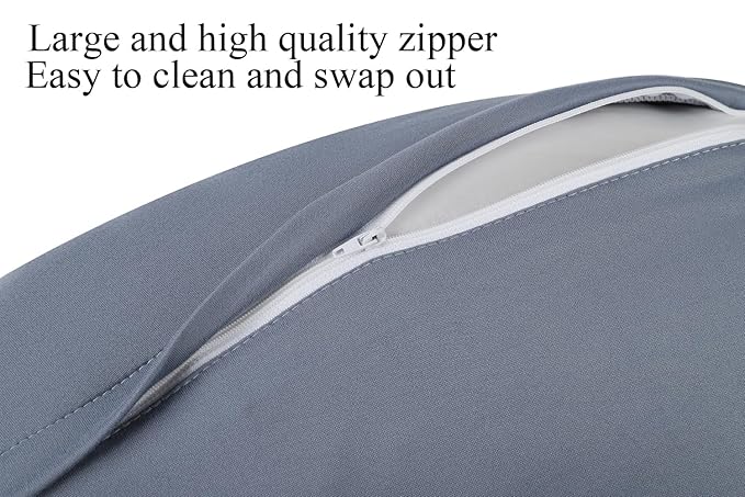 Nursing Pillow Cover Set 3 Pack Nursing Pillow Slipcovers for Moms Breastfeeding Moms, Ultra-Soft Stretchy Fit Standard Nursing Pillows Elephant Tiger,Fox & Grey