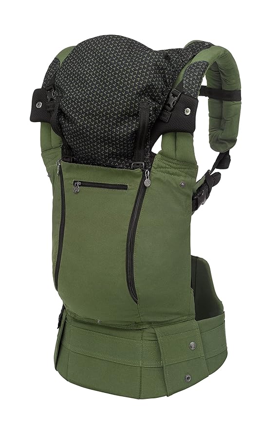 LÍLLÉbaby Complete All Seasons Ergonomic 6-in-1 Baby Carrier Infant to Toddler with Lumbar Support (7-45 Pounds), 360 Degree Baby Wearing & Multi-Position, Inward & Outward Facing (Succulent)