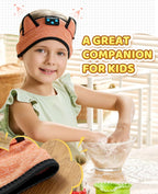 Baby Headphones, Kids Headphones Bluetooth Headband Adjustable, Wireless Headband for Kids with Wired Playback 3.5 MM Jack for Teens/Boys/Girls/Smartphones/School/Airplane Travel/Tablet