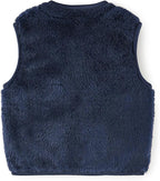 Baby Boys Girls Fleece Vest Zip Up Cute Bear Jackets Fuzzy Fall Winter Warm Clothes Newborn Outwear for Toddler Infant