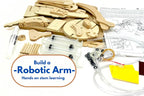 Pathfinders STEM Kit – Hydraulic Robotic Arm | Wooden Building Kit for Kids Ages 8-12 | Mechanical Engineering Toy | Hands-On STEM Project for Boys & Girls
