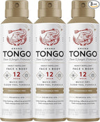 Fragrance Free Insect Repellent, 12-Hour Mosquito & Tick Protection, Picaridin-Based, Water-Based, Lightweight, Quick-Drying, DEET Alternative, Face & Body Use, 3 Pack