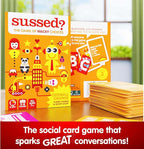 SUSSED The Wacky ‘What Would You Do’ Travel Card Game - Social Fun for Kids and Teens - Easy Game for Families & Road Trips - Ages 7+ - Orange Pack