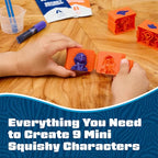 Elmer's Squishies Minis Make Your Own Squishies Kit, Creates 9 Characters, DIY Activity - Perfect for Stress Relief and Sensory Play