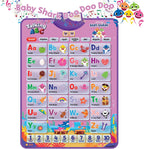 Pinkfong BabyShark Alphabet & Number Learning Toy for Girls Pink Edition | PinkFong Official Song Musical Mat | Best Birthday 1 Year Old Toys | Baby Shark Toys for Toddlers 1-3 | Baby Shark Games