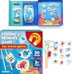 QUOKKA Magnet Game for Kids 3-5 - Fishing Game Kids Ages 4-8 - Travel I Road Trip I Plane I Car Ride - Magnetic Toddler Travel Toys