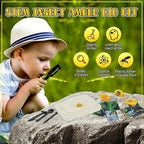 Bigger Amber Dig Kit - 8 Different Artificial Insect Resin,Excavate Unique Insect Specimens,Bugs Toys Educational Science Kits Toys for Kids,STEM Projects Gift for Girls & Boys Age 6-8-12-14 Year Old