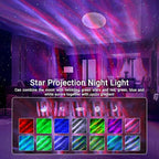 Star Projector,Northern Lights Projector,with Bluetooth Speaker, White Noise, Remote Control,Night Light,for Game Room, Adults, Family Gatherings,Galaxy Projector Bedroom