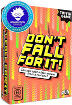 Don't Fall for It – Fun Trivia Board Game Age 3+ for Families and Kids | Hilarious Family Game for All Ages | 2+ Players, Portable and Easy to Play