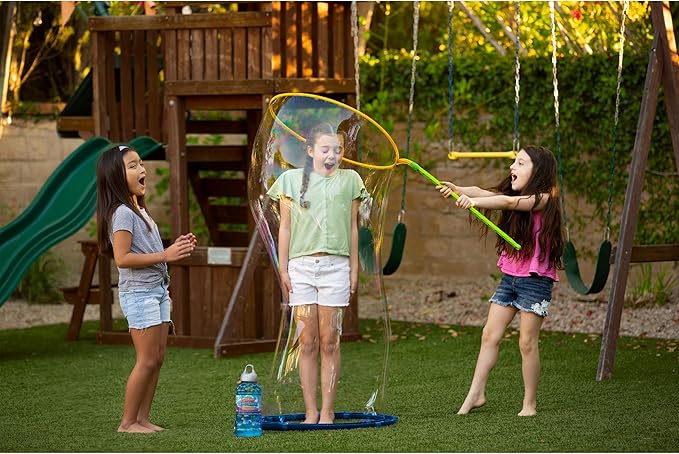 Gazillion Kid in a Bubble | Giant Wand | Child inside the Bubble | For Children, Pets, Parties, Celebrations, Outdoor | Toys and Gifts for Children Aged 3 and Up