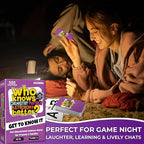 Board Games for Kids 8-12 and Family - Science Trivia Card Game for Kids Age 12+ - Who Knows Chemistry Physics Astronomy Better? - 500+ Questions - Fast-Paced Educational Game for Teens and Adults