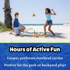 Stomp Rocket Stunt Airplane Refill - Looper Plane Launcher for Kids - Airplane Soars Over 100 Feet - Fun Outdoor Toys & Gift for Boys or Girls