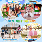 10 Inch LCD Writing Tablet for Kids 4 Pack Reusable Drawing Pad Colorful Toddler Writing Board Electronic Drawing Tablet Educational and Learning Toys for 3-8 Years Old Boys Girls