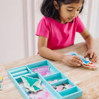 Melissa & Doug Disney Ariel Magnetic Wooden Dress-Up Doll Pretend Play Set (35 Pieces) Magnetic Dolls, Pretend Play & Preschool Toys for Kids Ages 3+