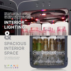 Signature UV LED Waterless Baby Bottle Sanitizer Large Capacity UV All-in-One Household Cleaning Sanitizing (Seige Green)