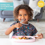 Bumkins Bibs - Toddler Bibs, Waterproof, Large for 1-3 Years, Short Sleeve