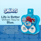 BioSwiss Bandages, The Smurfs in 3D Shaped Self Adhesive Bandage, Latex Free Sterile Wound Care, Fun First Aid Kit Supplies for Kids and Adults, 50 Count Plastic Case