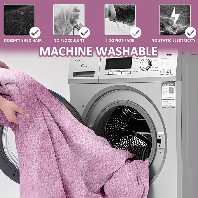 Chilling Home Pregnancy Pillows for Sleeping-U Shaped Full Body Pillow Maternity Pillow 58 inch-Pregnant Women Must Have with Removable Cover, Pink