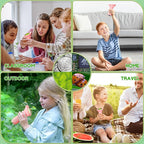 Kids Magnifying Glass, 2.0 Inch Digital Screen Mini Pocket Microscope for Bug - 200x Zoom Handheld Microscope with Adjustable Lights, Edu Birthday Gifts for Age 3-12 Girls