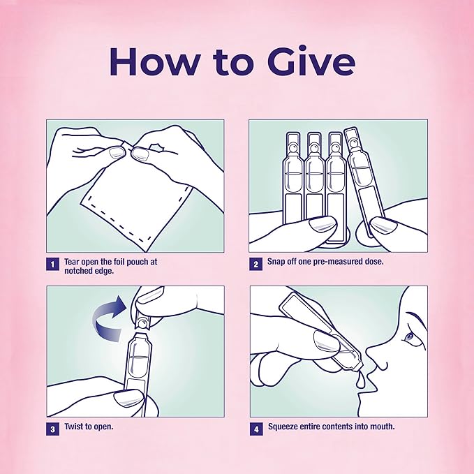 Boiron Camilia Tummy for Colic, Painful Gas, Bloating, & Fussiness- Sterile and Non-Drowsy Liquid Doses - 30 Count