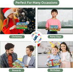 Little Jupiter DIY Wooden Kit with Stickers - Dinosaur Toys for Kids for 7-12 Yrs - Dinosaur Toy Woodworking Kits - Wood Crafts - Building Kit - Wooden Crafts (Stegosaurus & TRex)