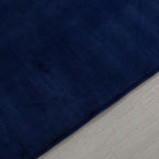 BALAPET Thick Memory Foam 50x50 Play Mat for Playpen, Super Soft Velvet Portable Baby Playpen Mat for Kids Toddler Crawling and Play, Non-Slip Bottom Playmat, Navy Blue