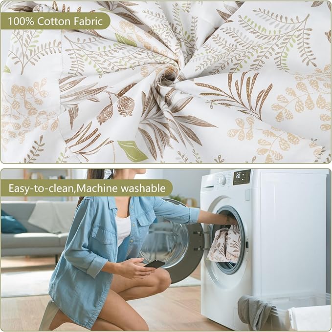 Nursing Pillow for Breastfeeding, Breastfeeding Essentials for Newborn, More Support for Mom and Baby, with Adjustable Waist Strap and Removable Cotton Cover (Big Leaves)