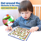 Squishy Sensory Toys for Kids - Autism Toys Fidget Marble Maze - Sensory Toys for Kids with Autism, Gel Filled Sensory Items for Kids, Goodie Bag Stuffers, Boys Girls Classroom Prize Gifts