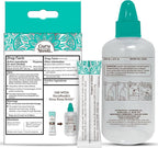 GuruNanda Sinus Rinse Bottle & Saline Premixed Packets 120ct - All Natural Sinus Rinse Packets to Help with Allergies & Congestion Relief, 0.08oz Each