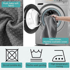 QSTEHEML Nursing Pillow for Breastfeeding - Adjustable Breastfeeding Pillows for Women with More Support & Removable Cover, Baby Feeding Pillow for Newborn Moms and Baby Essentials,Grey