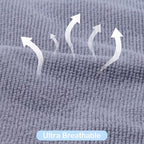 Viviland Baby Towels and Washcloths, Soft Absorbent Baby Boy Bath Towel Set, Whale Hooded Towels with 5 Infant Washcloths (6 Pieces)