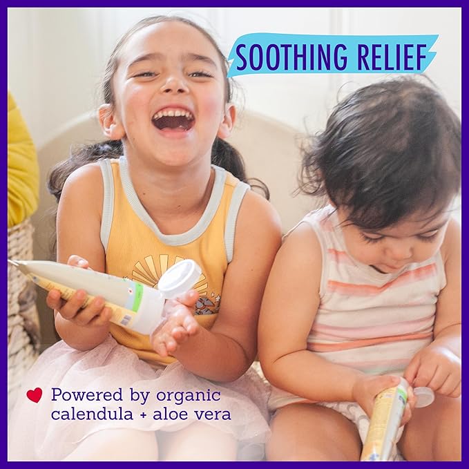 California Baby Calendula Cream | Soothing Baby Cream | Allergy Friendly | Plant-based | Soothes and Moisturizes Irritated, Dry Skin On Face and Body | 6 oz