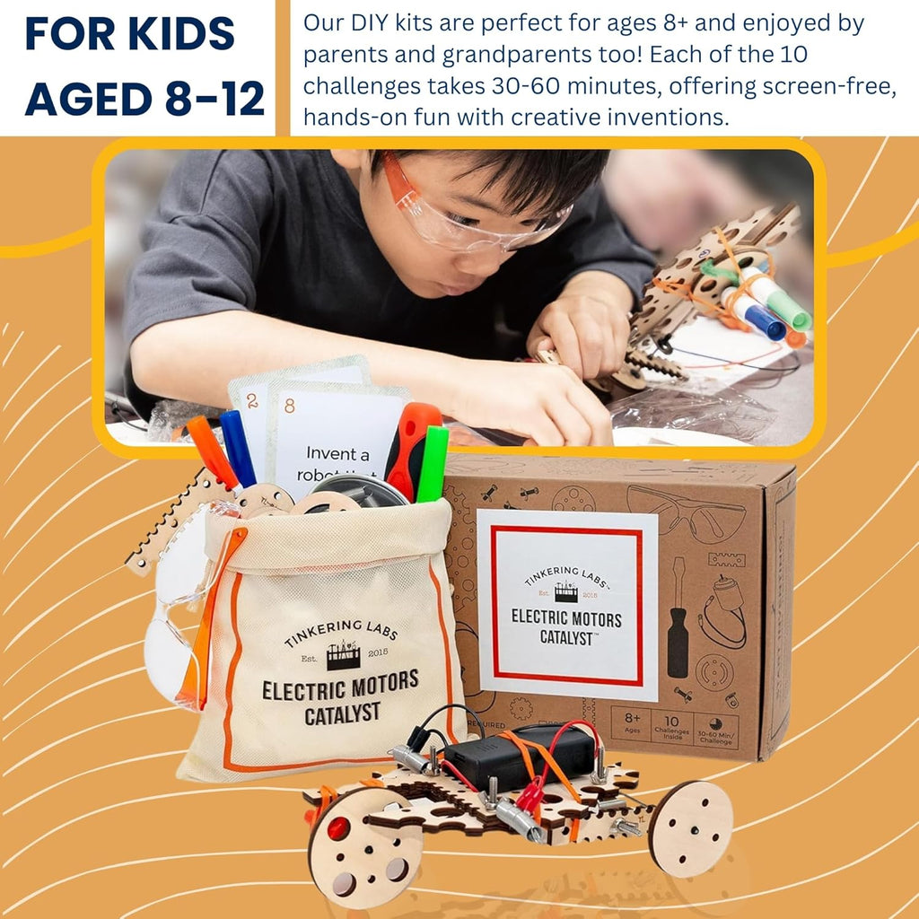 Catalyst Class Pack and Cabinet | Engineering for Students | Designed by Scientists | STEM Challenges and Curriculum | 10 Plus Projects for Kids 8 to 12 | Learn Electronics and Science