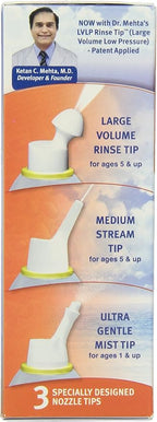 NeilMed NasaMist All in One Multi Purpose Saline Spray, 6.3 Fl Oz