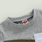 Mubineo Infant Toddler Baby Boy Summer T Shirt Shorts Outfits Short Sleeve Tee Tops Clothes Set