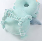 Feidoog Baby Head Protector Cushion Backpack with 3 Knee Pads for Walking & Crawling,Blue Dragon