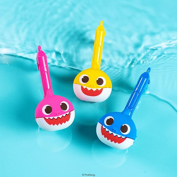 Otamatone Melody [Special Baby Shark Edition] Portable Mini Size Electronic Keychain Musical Toy from Japan – by Maywa Denki [English Instructions] – Daddy Shark