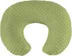 Nursing Pillow for Bottle and Breastfeeding, Ergonomic Comfort Nursing Essentials for Mom and Baby, Feeding Support Pillow with Removable Cover, Easier and Healthier Nursing (Dark Green)