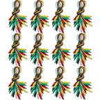 120PCS Premium Alligator Clips Electrical, 5 Colors Test Probes & Leads, Crocodile Jumper Wires with Dual Ended Insulators Cable for Electric Circuit Connection, Multimeter, Electronic Experiments