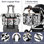 ITIEZY Diaper Bag Tote for Baby - Large Mommy Bag with Portable Changing Pad Pacifier Case, Hospital Bags Travel Baby Bag