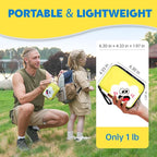 Stbernard Small First Aid Kit for Kids and Adults, 155pcs Medical Kit with Digital Thermometer for Home, Travel, Hiking, Backpack, 6.3x4.33x1.97in, Yellow