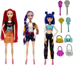 2025 New11.5''Singer Fashion Doll with Accessories and Trendy Outfits Set,Articulated/Made to Move Girl Group Dolls, Idea for Enthusiast Fan (Doll & Handbag Accessories Sets)