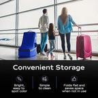 Koah Car Seat Backpack Padded Bag for Air Travel and Airport Gate Check-in with Padded Shoulder Straps