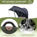 WIPHA Baby Backpack Carrier, Comfort Toddler Carrier Hiking Backpack with Canopy, Adjustable Lightweight Child Carrier