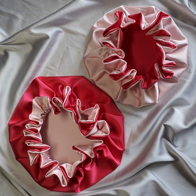 AKISS Baby Infant Newborn Toddler Satin Silk Hair Bonnet for Baby Girl Boy Sleeping Kids Cap Hat