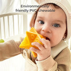 TUMAMA Baby Sensory Ball Set,Soft Textured Squeeze Balls Montessori Toys Easter Egg for Babies Toddlers 3-12 Months