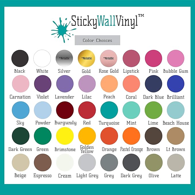 Custom Name & Heart Wall Decal- Baby Boy Girl Unisex - Nursery Decal for Home Bedroom Children - Wall Sticker (397) (14" Wide x 5" high)