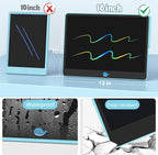 Hockvill LCD Writing Tablet for Kids 16 Inch, Toys for Girls Boys Drawing Pad for 3 4 5 6 7 8 Year Old Kid, Toddler Magnetic Doodle Board Travel Essentials Christmas Birthday for Children (Blue)