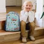 Wildkin 15-inch Kids Backpack – Durable, Padded, Adjustable for School & Travel - Firefighters