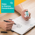 Fidget Cube Stress Relief Toy – 6 Sided Infinity Cube Fidget Toy for Kids, Adults – Heavy Duty ABS Plastic Sensory Fidget Toy for Anxiety Relief – Ideal for Office, School, Traveling